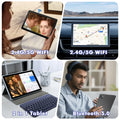 Aobante Tablet 10.1Inch Android 15 Octa-Core 24GB(8GB+16GB)RAM 128GB ROM 1280x800 IPS Tablets PC WiFi 5 Widevine L1 Keyboard Set