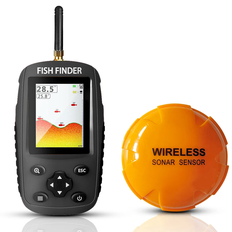 Sonar Fish Finder Rechargeable Wireless Sensor Fishing | SAMAG