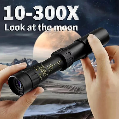 10‑300x40 HD Portable Monocular Telescope, Long Range | SAMAG