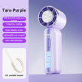 Lenovo Portable High Speed Cooling Handheld Fan 3000mAh Rechargeable 199 Wind Speeds Adjustable Foldable Air Cooling Turbo Fan