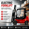 Electric Forklift 1T 1.5T 3M Lift Height Warehouse Forklift Truck 60V Battery Powered Electric Forklift CE Approved