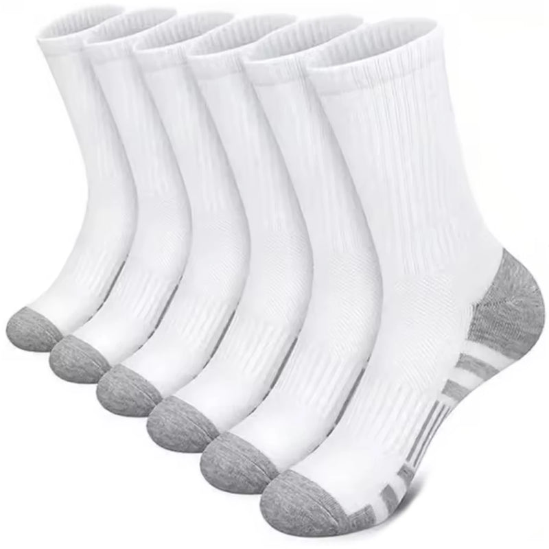 5Pairs Men's Outdoor Gym Socks Comfortable Soft | SAMAG