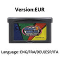 Mario GBA Games cards EUR USA Version GBA Game Cartridge 32 Bit Video Game Console Card Series Super  Wario Land4