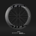 ELITEWHEELS 700C Carbon Disc Wheel AERO Shape UD Matte Wide Wheels Clincher Tubular Tubuless Triathlon bike TT-Wing
