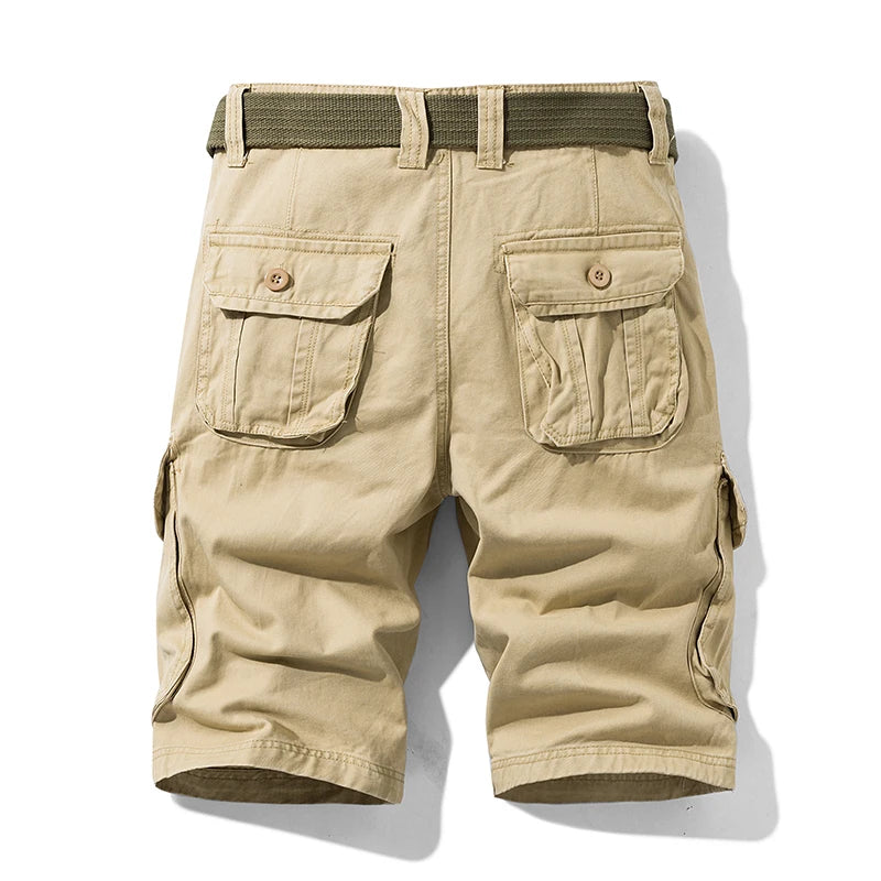 Men's Cargo Shorts Army Military Tactical Cotton Loose | SAMAG
