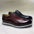 Men's Genuine Leather Loafers Slip-on Casual Shoes Handmade Comfortable Flat Sneakers for Daily Office Outdoor Street Wear