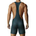New Men's Seamless Bodysuit Sexy One-Piece Gym Vest Rompers Comfortable Home Jumpsuit