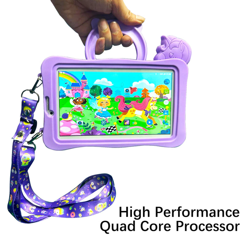 6GB RAM 256GB ROM WiFi Tablet Android 13 PC 7 Inch Kids Learning Education Tablets Children's Gift Quad-core 5000mAh Tablet PC