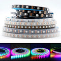 SK6812 RGBW Led Strip Light 4 in 1 Similar WS2812B 1m 5m 30 60 144 LEDs Individual Addressable RGBWW Led Lights IP30 65 67 5V12V