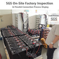 48V 400Ah LiFePO4 Battery Pack 20Kwh 6000+ Cycles 51.2V 100Ah 120Ah 150Ah 200Ah 300Ah Lithium Solar Energy Storage AKKU EU STOCK
