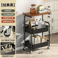 Tool - Free Foldable Microwave Storage Shelving, Removable Multi - Layer Kitchen Organizer Rack for Counter - View 9 | SAMAG