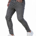 Men'S Street Tight Good-Looking Jeans, Color Graphite | SAMAG