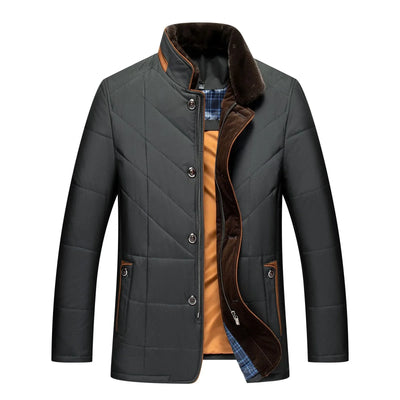 Men'S Down Jacket Casual Thickened Cotton Padded Fashion | SAMAG