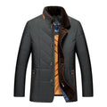 Men'S Down Jacket Casual Thickened Cotton Padded Jacket Fashion Winter Warm Thermal Fleece MenS Jacket