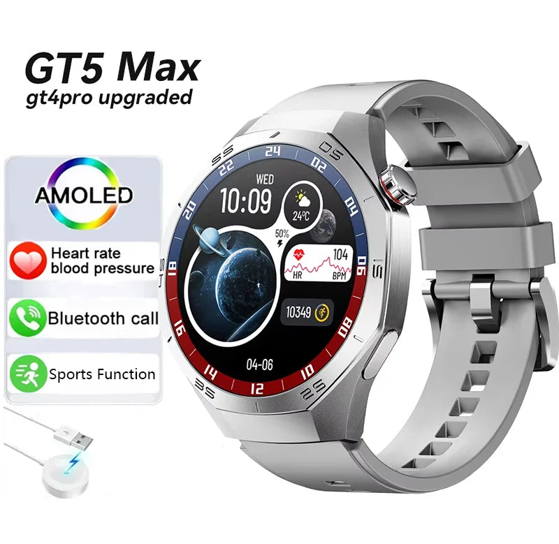 LAXASFIT Smart Watch 2026 New Bluetooth Call Fitness Tracking Music Playback Health Monitoring Smartwatch For Men Women