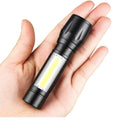 Led Flashlight Rechargeable USB Torch Mini Small Light - View 6 | SAMAG