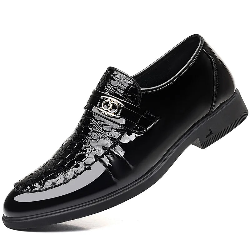 Men's business leather shoes, high-end casual leather shoes, light luxury formal wear, business British dress shoes