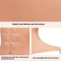 Silicone Muscle Shirt Women Abs Chest Cosplay Costume Fitness Props Fake Abs Six Pack Belly Sculpting Party Performance Clothes