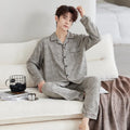 Pajama long sleeved comfortable men's spring and autumn | SAMAG