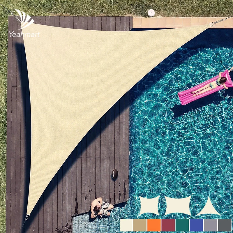 Triangular & Quadrilateral Sun Shade Sail Breathable UV | SAMAG