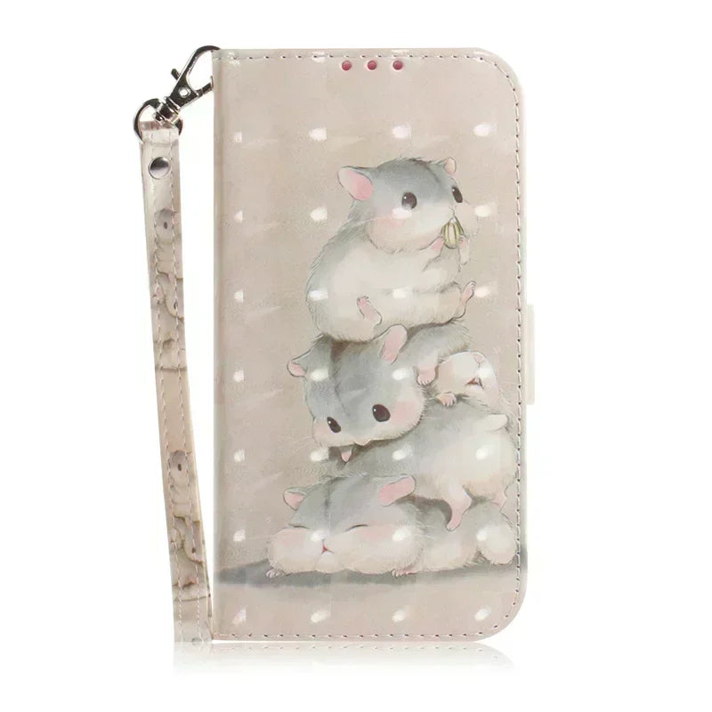 For Xiaomi Redmi A5 Case 173mm Animal Leather Wallet Phone Case on for Xiomi Redmi A5 Flip Stand Cover RedmiA5 A 5 Coque Fundas