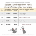 Protective Biting Prevention Cat Muzzle Breathable Transparent Astronaut Helmet Adjustable Pet Hood Pet Supplies