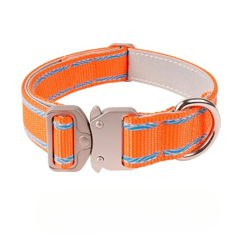 Adjustable Anti‑Escape Pet Collar with Buckle for Outdoor Walking Dog Leash Dog Rope for Dogs and Cats Neck Ring