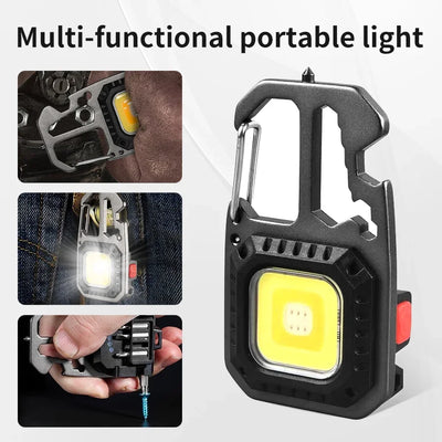 Ultra Small Mini LED Light Rechargeable Keychain Outdoor | SAMAG