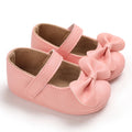 Baby Learning Walk Shoes, Cute Bow Spring Autumn Princess Infant Shoes, Soft Comfort Footwear for Baby Girls 0-18 Months