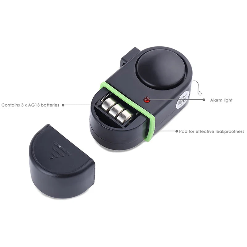 LED Light Indicator Clip-on Fishing Rod Outdoor Buzzer | SAMAG