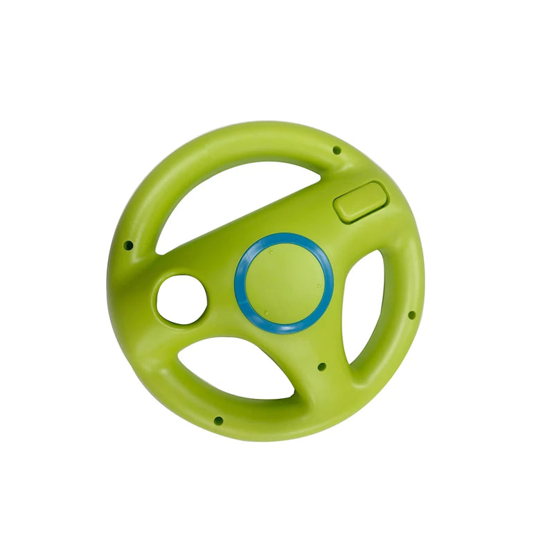 6 color Durable Plastic Steering Wheel For Wii for Mario Kart Racing Games Remote Controller Console