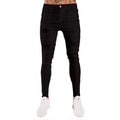Mbroidery Skinny Ripped Jeans Men Cotton Stretchy Hole | SAMAG