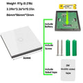 Mini WIFI Smart Light Switch Tuya Smart Life APP Wall Panels Touch Switch 433Mhz DIY Relay Module Timer Voice Google Home Alexa