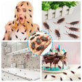 Rubber Cockroach Prop Realistic Fake Prank Joke Toy for Halloween Party Cosplay Special Lifelike