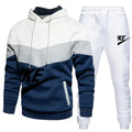 Men Autumn Winter Sets Zipper Hoodie Pants Pieces Casual | SAMAG