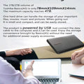 For Toshiba A5 2.5 Inch External Portable Hard Disk USB 3.2 Ultra High Speed High Capacity for Laptop PC Mac Desktop Storage HDD