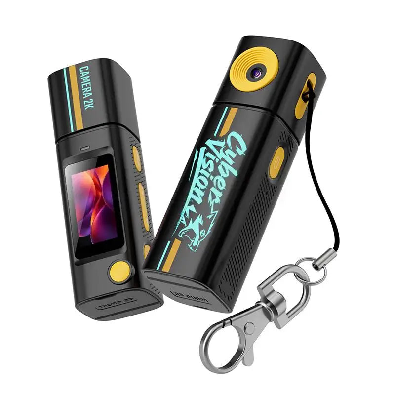 Portable Sports Camcorder G10 Thumb Mini Camera 2K HD Lipstick Series for Students Travel and Sport Recording