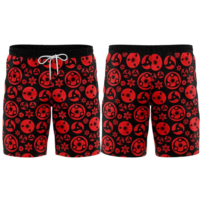 Japanese Anime Style Beach Swim Trunks 3D Print Quick Dry | SAMAG