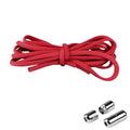 1/2/4 pairs Semicircle No Tie Shoelaces Elastic Sneakers shoelace Metal Lock Lazy Laces for Kid and Adult One size fits all shoe