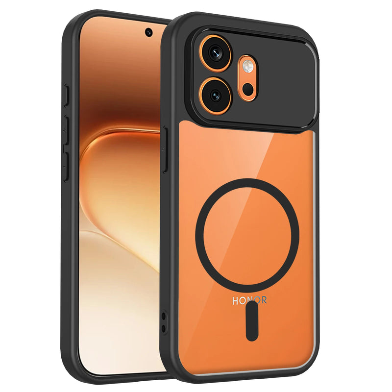 For Honor 600 VKJ NX9 Case Shockproof Silicone Bumper Clear Airbag Back Cover Hard Matte for Magsafe Case for Honor 600 VKJ-NX9