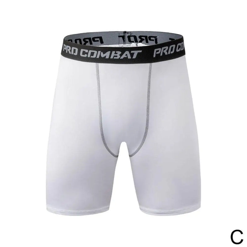 Mens Compression Pants Tights Cool Dry Leggings Sports Baselayer Running Tights Basketball Quick-drying Fitness Training Shorts