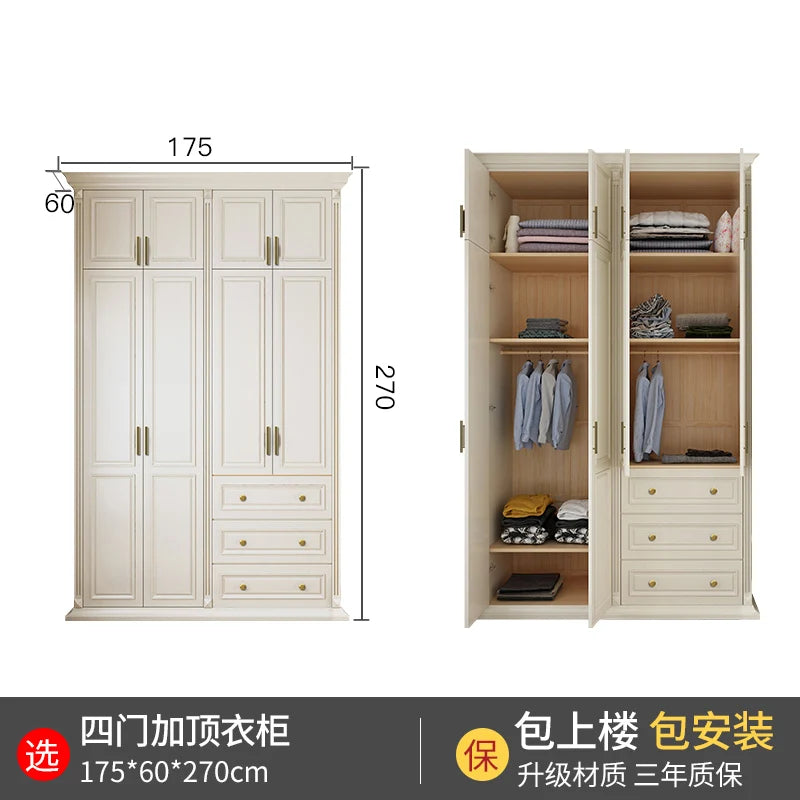 Modern Waterproof Wardrobe Drawers European Women Shelf Wardrobe Living Room Perfume Storage Roupeiro De Quarto Home Furniture
