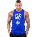 Workout Bodybuilding Sports Brand Gym Mens Back Tank Top Muscle Fashion Sleeveless Shirt Stringer Clothing Singlets Fitness Vest