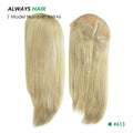 MW46 - 16" Lace Front Natural Hair Wig Chinese Human Hair Full Head Wigs for  Women