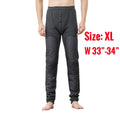 190cm 200 Cm Tall Men's Pant Fleece-lined Long Johns Male Extral Long Length Winter Thermal Underwear Pajama Legging Tight Wear