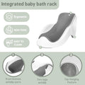 Soft Baby Bath Support for Newborns - Ergonomic, Easy to Clean & Comfortable Anti-Slip Infant Bath Seat with Quick Drying Design
