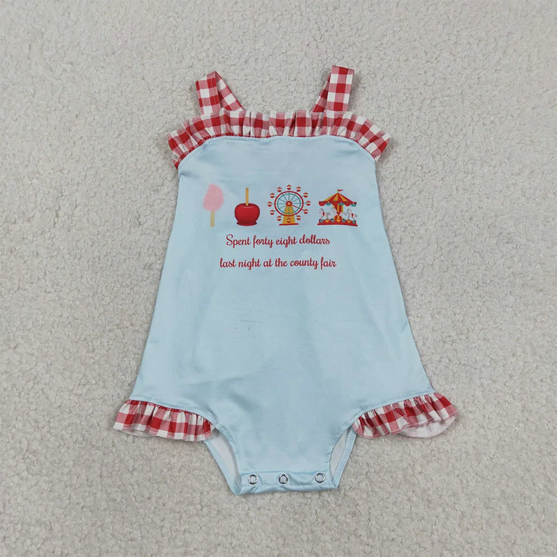 Summer Sibling Baby Boys Girls Park Ruffles Shirts - View 5 | SAMAG