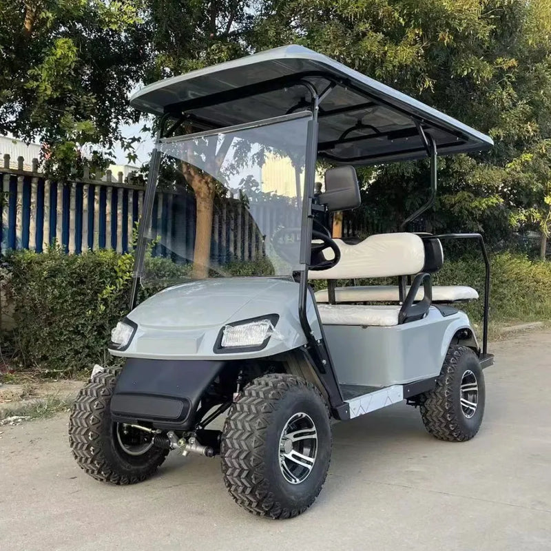 New Energy Vehicle Off-Road Utility Vehicle Mini Car Golf Cart 350cc Fuel Engine 4 6 Passengers Club Golf Cart