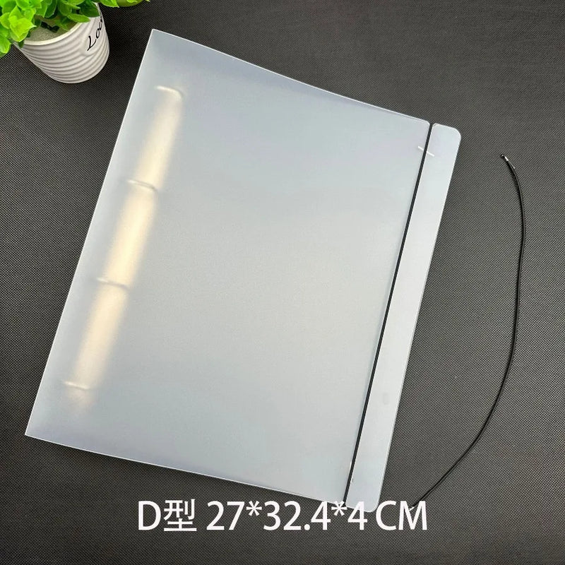 A4 A6 A5 B5 Folder, Strap Binder 6 Hole Universal Folder