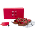 CH Women's Solid Color Slippers for Outings, Exquisite and Fashionable Brand, Versatile Casual Women's Flat Shoes